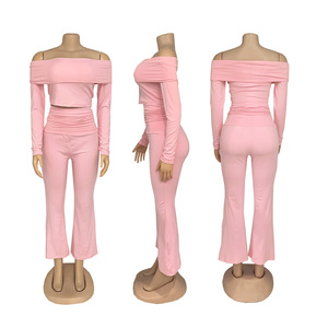 Set di <span class=keywords><strong>Abbigliamento</strong></span> Sportivo di Alta Qualità <span class=keywords><strong>per</strong></span> Fitness e Yoga, Completo Sportivo da Donna alla Moda in 2 Pezzi, <span class=keywords><strong>Abbigliamento</strong></span> Raffinato - Product Image 4
