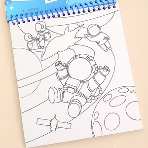 KEYBABY – Livre de coloriage magique à l'eau réutilisable pour enfants, sans désordre, jouet éducatif de dessin, cadeau idéal pour les enfants - Product Image 5