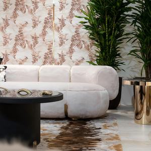 Ý High End Nhà cung cấp đồ nội thất Phật Sơn sofa hiện đại thanh lịch Trắng phòng khách ghế sofa chần nhung lông sofa sang trọng - Product Image 2