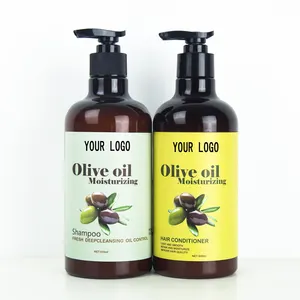 Shampooing à l'huile d'olive naturelle revitalisant nourrissant et lissant revitalisant hydratant pour la croissance des cheveux à l'huile de romarin