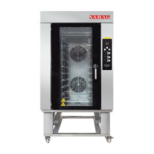 Four rotatif électrique à faible consommation d'énergie 380V 19kW 10+4 plateaux, livraison DDP dans <span class=keywords><strong>le</strong></span> monde entier, pour boulangeries, pâtisseries, hypermarchés et cuisson B2B - Product Image 4