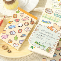 Mini Cuaderno Mr. Paper con Encuadernación Perfecta, Estilo Coreano, Bonito, para la Escuela, Oficina, Diario, Escritura
