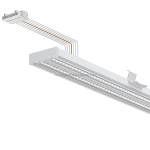 Hiệu quả lumen cao dẫn Trunking ánh sáng tuyến tính 30W 45W 60W 70W 120 độ có thể liên kết dẫn ánh sáng tuyến tính mỏng - Product Image 3