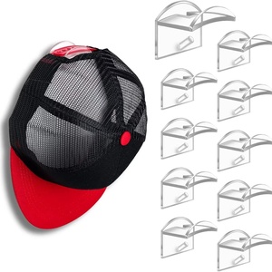 Gancho para Sombreros de Acrílico Transparente Moderno de Alta Calidad, Personalizable con Logotipo, para Exhibición en el Hogar, Origen EE. UU. - Product Image 4