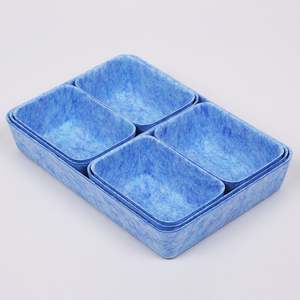 ถังเก็บผ้าสักหลาดสำหรับตกแต่งบ้านกล่องเก็บของสำนักงานกล่องผ้าสักหลาดสไตล์นอร์ดิก - Product Image 1