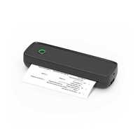 Imprimante thermique sans encre portable Leapfuture A80 A4 sans fil, blanche, 8 pouces, pour étiquettes, photos et tatouages, compatible avec le format US Letter 8,5 x 11 pouces