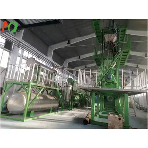 Sürekli atık lastik ısıl bozunum tesisi Pyrolysis kullanılmış lastikler