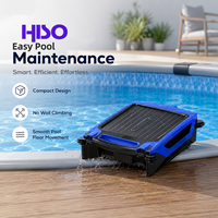 Robot nettoyeur de piscine intelligent, automatique, contrôlé par application, en matériau ABS, pour le nettoyage du fond des piscines domestiques et de jardin, filtration puissante