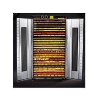 Déshydrateur de fruits secs et de noix, moteur en acier inoxydable 304, équipement de séchage alimentaire commercial à haute efficacité