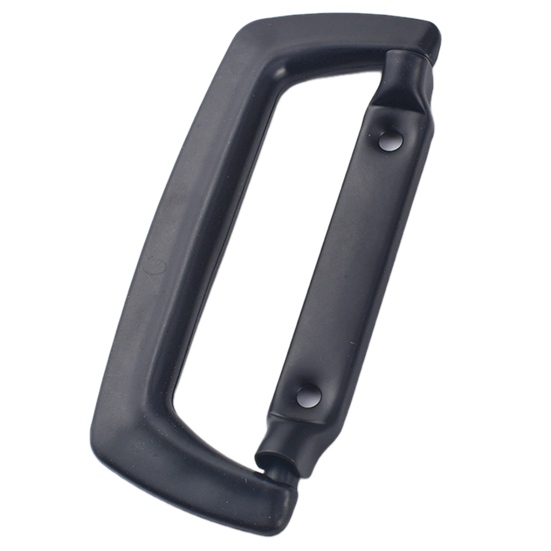 Stock Supply 5inch 128X53 mm Black Plastic Handle for Cabinet Durable Heavy Duty Box Handle