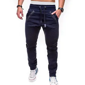 Yüksek kalite mavi takım haki sizin GoTo özel Logo OEM ODM, chino üretici uzun pantolon erkekler için/