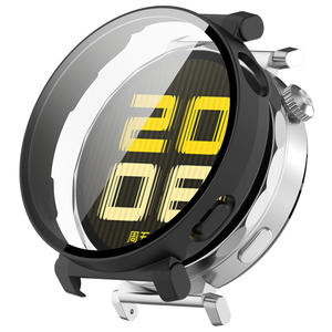 HUANLONG pour Watch GT5 Pro 42mm Coque en plastique et membrane tout-en-un Remplacement de la coque de protection avec protection d'écran - Product Image 4