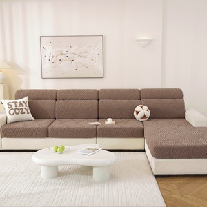 Housse de coussin de canapé réglable Ystyle, très extensible, antidérapante, lavable, en polyester uni, protection de meubles pour chiens - Product Image 2