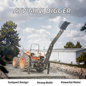 รถขุดขนาดเล็กแบบพกพา FRED ประสิทธิภาพสูง ใช้เครื่องยนต์เบนซิน พร้อมอุปกรณ์ต่อพ่วงสำหรับขุดดิน  ชิ้นส่วนหลักของเครื่องยนต์ - Product Image 2