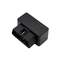 Pelacak GPS 16 PIN Mini OBD Plug Play Pelacak Kendaraan Mobil OBD GPS Tracker Perangkat Pelacakan Kendaraan Pemantauan Gratis Web dan Aplikasi