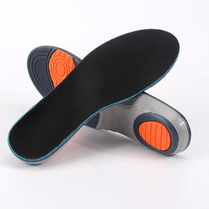 Men's High Elasticity Shock Absorption Sweat Sports Arch Support <b>Insoles</b> Foot Valgus Flat Feet Orthopedic Full Cushion - Product Image 3