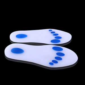 Semelles orthopédiques en gel de silicone souple de 1 cm à 3 cm, amortissantes, augmentant la taille, pour le confort des pieds et le soulagement de la douleur - Product Image 5