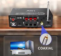 YENİ Gelen LEPY LP-T3 Süper BASS 2.1 Kanal Bluetooth 5.1 Ses Amplifikatörü KOAKSİYAL Yüksek Güç 50WX2+100W Ev Amplifikatörü ABD