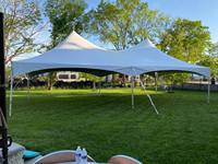 Carpa de Techo Alto para Todo Tipo de Clima de 20x30 pies con Estructura de Aluminio Resistente para Bodas, Eventos y Fiestas al Aire Libre