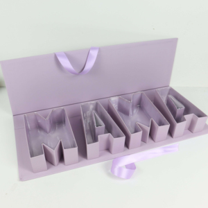 Boîte cadeau de fleurs <span class=keywords><strong>pour</strong></span> la fête des mères Boîte de luxe rectangulaire préservée <span class=keywords><strong>pour</strong></span> <span class=keywords><strong>maman</strong></span> avec <span class=keywords><strong>mot</strong></span> Deep Love I Love Mom Rose Florist Box - Product Image 3