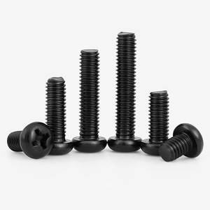 Tornillos de Cabeza Plana de Acero Inoxidable 304 con Recubrimiento de Zinc Negro de Alta Calidad, Precio Directo de Fábrica, M2, M2.5, M3, M4, M5, M6 - Product Image 4