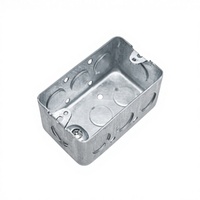 Boîte de jonction en acier galvanisé sur mesure TZR |   Boîtier peint pour instruments électroniques et prises électroniques 3x3x35mm