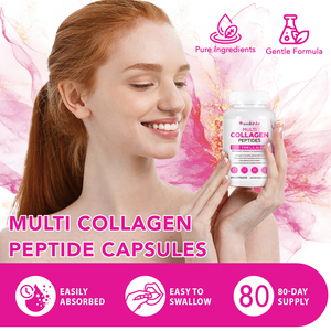 Cápsulas de <span class=keywords><strong>Colágeno</strong></span> OEM/ODM de Acentiallabs, Favorecen la Salud de las <span class=keywords><strong>Articulaciones</strong></span> y los Huesos, Péptidos de <span class=keywords><strong>Colágeno</strong></span> Múltiple, Promueven la Hidratación de la Piel - Product Image 4