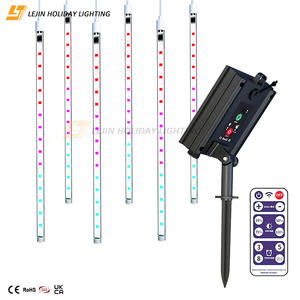 Lampes solaires en vogue pour l'extérieur éclairage de fête éclairage led pluie de météores pour la décoration du camping - Product Image 5