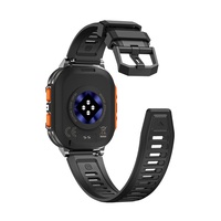 X7 Robuste Smartwatch 2,13 Zoll AMOLED 1000mAh Langzeitakku 3ATM Wasserdicht Zinklegierung Gepanzertes Gehäuse BT 5.3 Anruffunktion