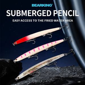 Bearking <span class=keywords><strong>IMA</strong></span> Tungsteno ABS Jigging Señuelo 11cm 12g Hundimiento Lápiz Señuelo Tilapia Zander Variedad Natación Cebos Señuelo Kits Especies específicas - Product Image 2
