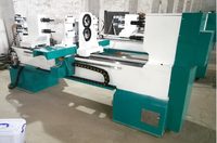 Tour à bois CNC automatique CAMEL, deux axes, quatre lames, moteur pas à pas, lit en fonte robuste, système de contrôle DSP RichAuto pour