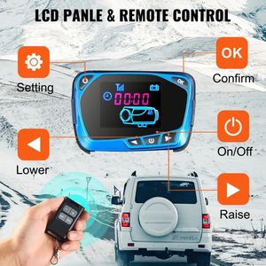 Diesel Air <b>Heater</b> All in One, One Air Outlet, 8KW <b>12V</b> With Red LCD Switch, Remote Control for <b>Car</b>, RV Truck, Boat, Caravans - Product Image 5