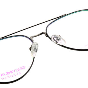 Jack Wear – monture de lunettes ovale minimaliste en métal, monture complète, unisexe, confortable pour adultes, SF9005 - Product Image 3