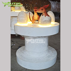 Exhibición de <span class=keywords><strong>Incubadora</strong></span> de Huevos de Dinosaurio Animatrónico Personalizado - Product Image 3