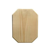 Plaque en bois non finie A4 en tilleul, forme personnalisée, plateau en bois vierge pour gravure laser en gros