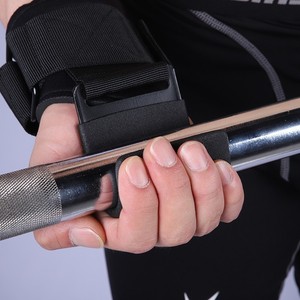 Sangle de musculation All Good Beauty en nylon avec fermeture Velcro, unisexe, réglable pour les soulevés de terre et les tractions - Product Image 3