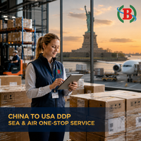 Logistique de fret express bon marché, dropshipping, DDP, agent logistique FedEx 1688, expédition de Chine vers les États-Unis