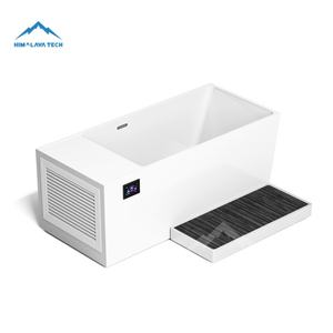 Bañera de Hielo Acrílica Premium con Sistema de Enfriamiento Integrado de 1HP/1.5HP, Control por Aplicación WiFi, Unidad de Bajo Ruido para Spa en Casa de Lujo - Product Image 2