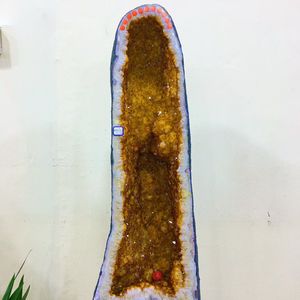 Cristalli di Quarzo Citrino Naturale all'Ingrosso, Geodi, <span class=keywords><strong>Ametista</strong></span> Grezza del Brasile, Cluster di Pietre Grezze con Foro, Sacchetto di Cristalli per la Guarigione - Product Image 2