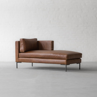 Canapé multi-places en cuir Chesterfield tufté de qualité supérieure pour salle à manger, école de villa-pour meubles de restaurant d'hôtel à domicile