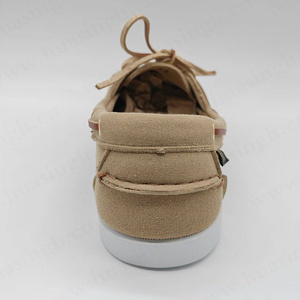 CXT,2025 Nuevos zapatos planos de cuero de gamuza para caminar diariamente Zapatos mocasines de color arena cómodos hechos a mano HSW095 - Product Image 4