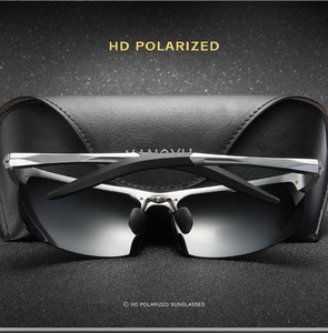 Lunettes de soleil Teenyoun surdimensionnées, dernières tendances 2024, noires, vintage, luxueuses, sportives, pour hommes, polarisées UV400, modèle 8177 - Product Image 2