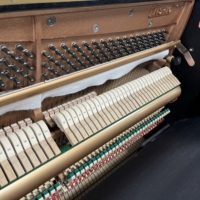 Piano Tegak KAWAI NS10 Kayu Ebony Poles Buatan Jepang, Penyetelan Handal untuk Belajar & Pertunjukan Keluarga