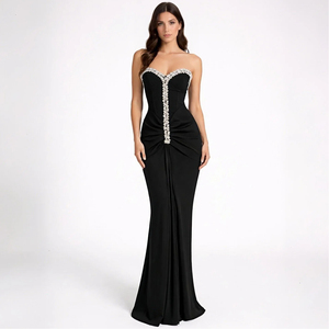 Elegant Evening Gowns - Black White Formal Dresses Elegant Evening Gowns - Black White Formal Dresses