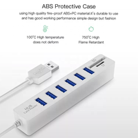 Adaptateur de bureau pour ordinateur portable, hub usb 4 en 1, HUB USB 2.0 externe, chargeur de répartiteur USB à 4 ports pour ordinateur portable