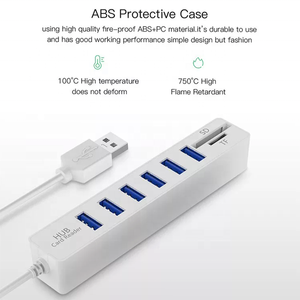 4 Ports Desktop Laptop Adapter Usb <strong>Hub</strong> 4 in 1 USB <strong>HUB</strong> 2.0 External 4 Port USB Splitter Charger <strong>Por</strong> <strong>Hub</strong> for Laptop - Product Image 5