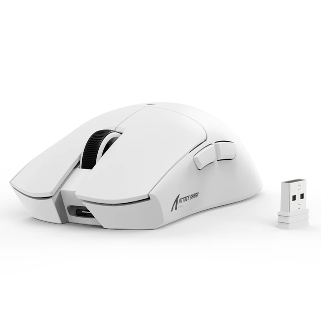 Original ATTACK SHARK X11SE Lightweight USB Tri-Mode Wireless Gaming Mouse RGB Backlit Office Use PC//Win/Mac