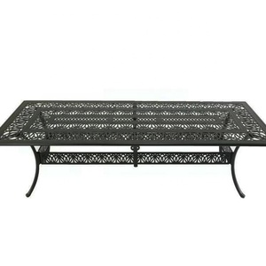 High Quality 10 Seater Cast <strong>Aluminum</strong> Patio Furniture Outdoor Long <strong>Table</strong> - Product Image 5