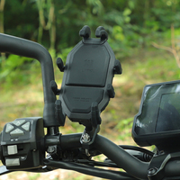 Support de téléphone portable pour moto SMNU Uito1 Series, absorbant les chocs, réglable et étanche
