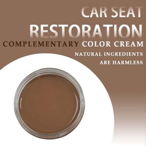 Kit de réparation du cuir kaki 50 ml pour sièges de voiture, crème pour restaurer les rayures et les fissures du cuir, couleurs complémentaires - Product Image 3